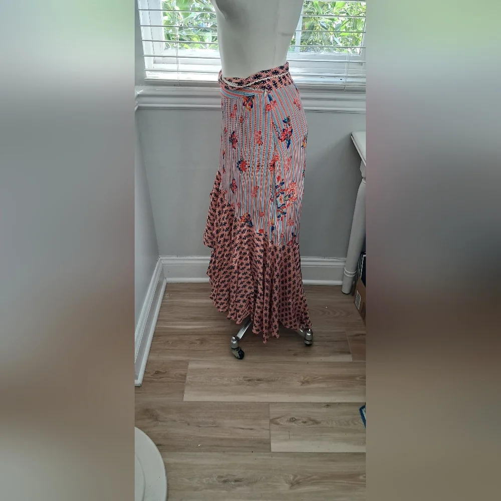 Bhanuni By Jyoti Floral Skirt Sz 4 NWOT - Picture 4 of 6